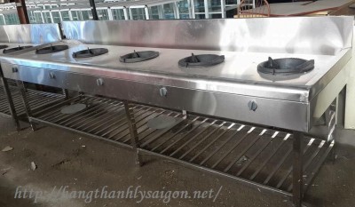 BẾP CÔNG NGHIỆP 5 HỘNG THANH LÝ GIÁ RẺ