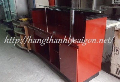 THANH LÝ QUẦY THU NGÂN GỔ