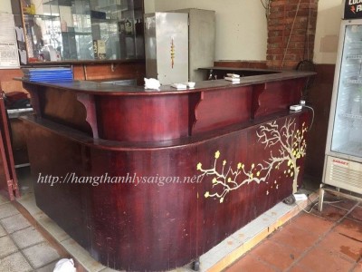 BÁN THANH LÝ QUẦY THU NGÂN GỔ