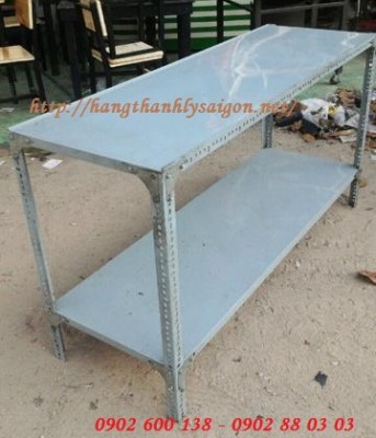THANH LÝ KỆ SẮT 2 TẦNG