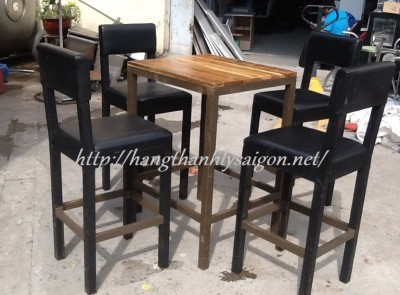 THANH LÝ BỘ BÀN GHẾ CLUB ĐEN