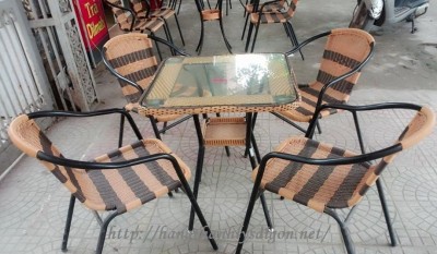 BỘ BÀN GHẾ MẤY CAFE THANH LÝ