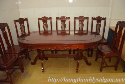 THANH LÝ BỘ BÀN ĂN GỔ