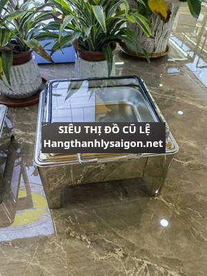 THANH LÝ KHAY BUFFET INOX