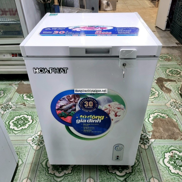 Thanh lý tủ đông Hòa Phát 100L 99%